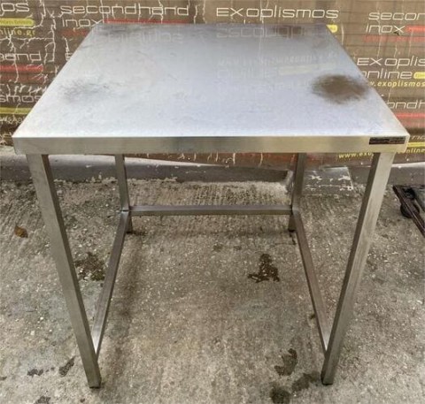 Μεταχειρισμένο Τραπέζι Ανοξείδωτο 87x84x104Cm 